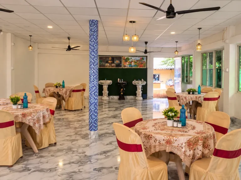 Dining area at Guest & Rest, Bagda Sea Beach
