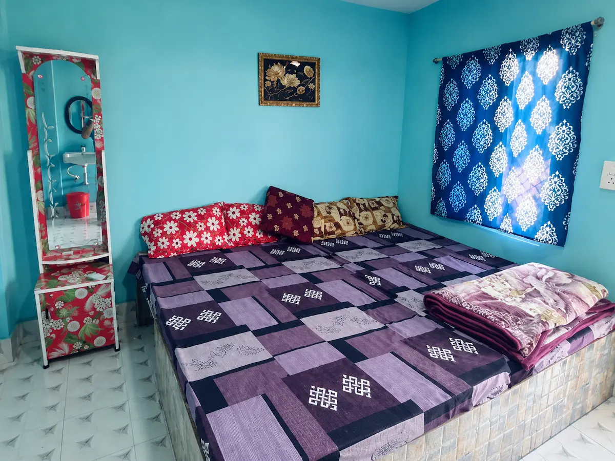 Non-AC room at Blue Eyes Eco Resort, Bagda Beach, Odisha